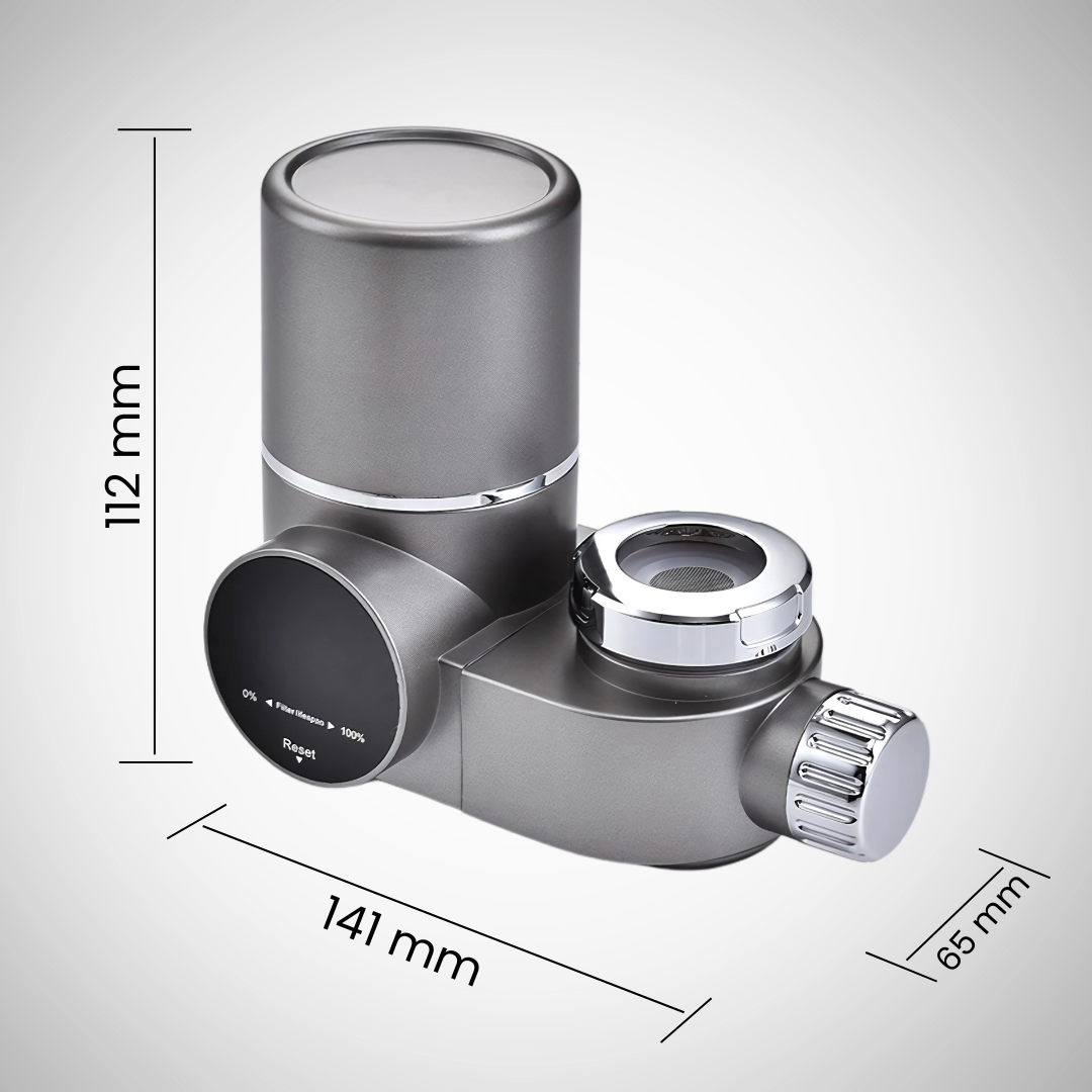 ACQUAPURE™ - Filtro Universale con Purificazione UV e Display Digitale