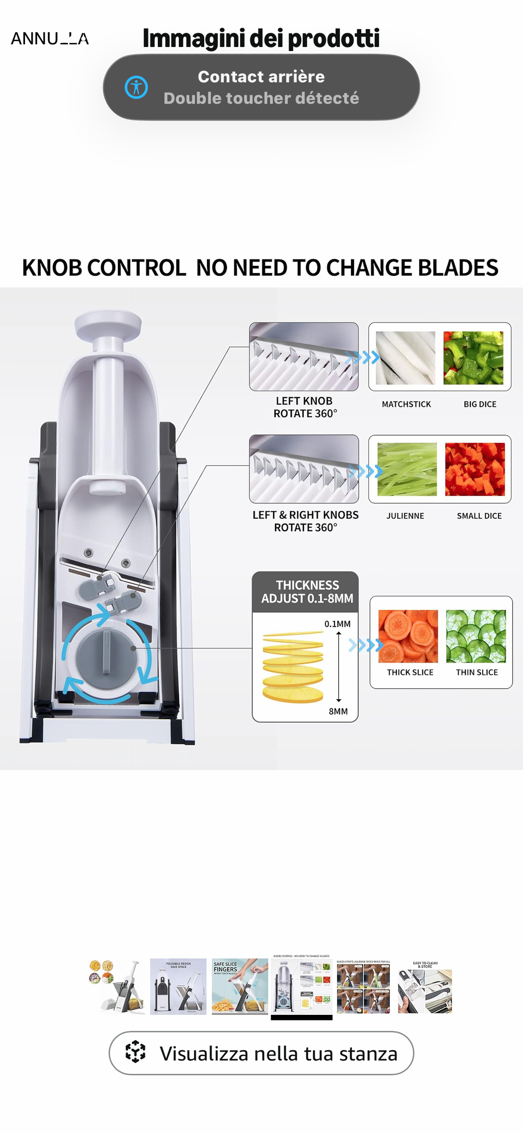 CasaSmart-tagliaverdure 12 in 1