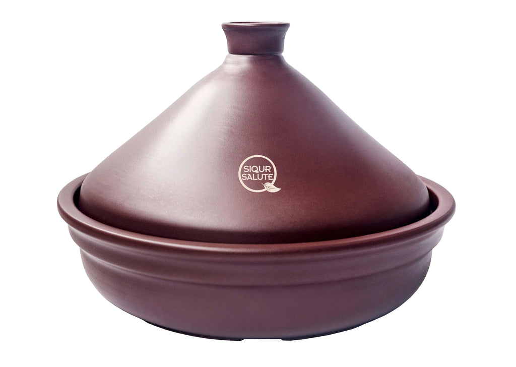 Pot Tajine in Zisha purple clay 22 or 26 cm