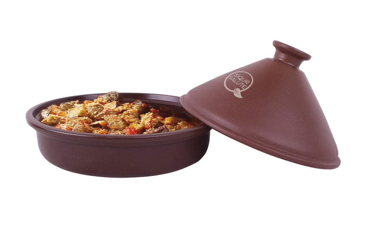 Pot Tajine in Zisha purple clay 22 or 26 cm